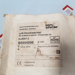 Krom schroeder dl40kt-3 air pressure switch ip54