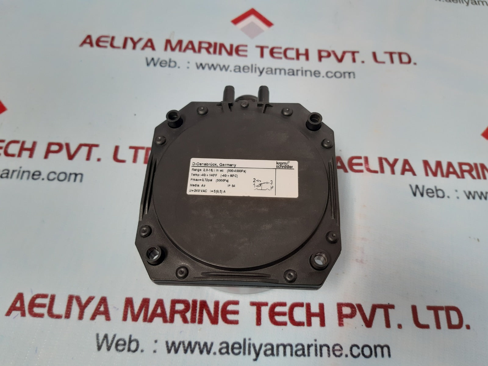 Krom schroeder dl40kt-3 air pressure switch ip54