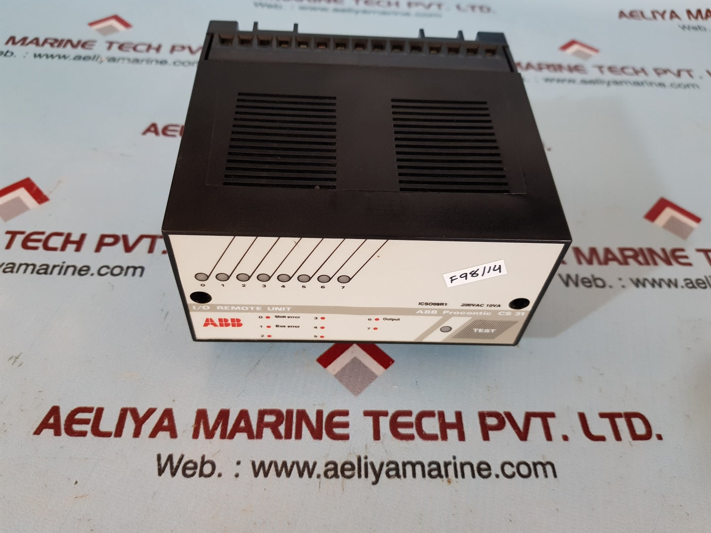 Abb procontic cs31 icso08r1 i/o remote unit 230 vac 50/60hz