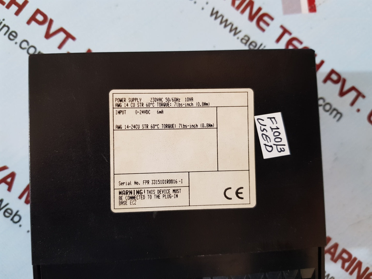 Abb cs31 icsi08d1 i/o remote unit 230vac 10va