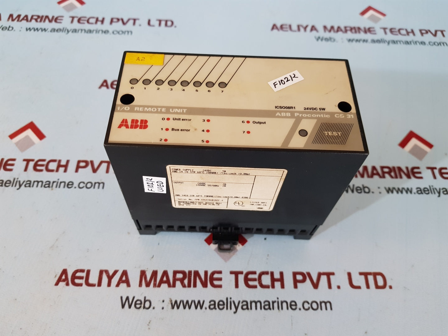 Abb procontic cs31 i/o remote unit 24vdc 2a – Aeliya Marine Tech