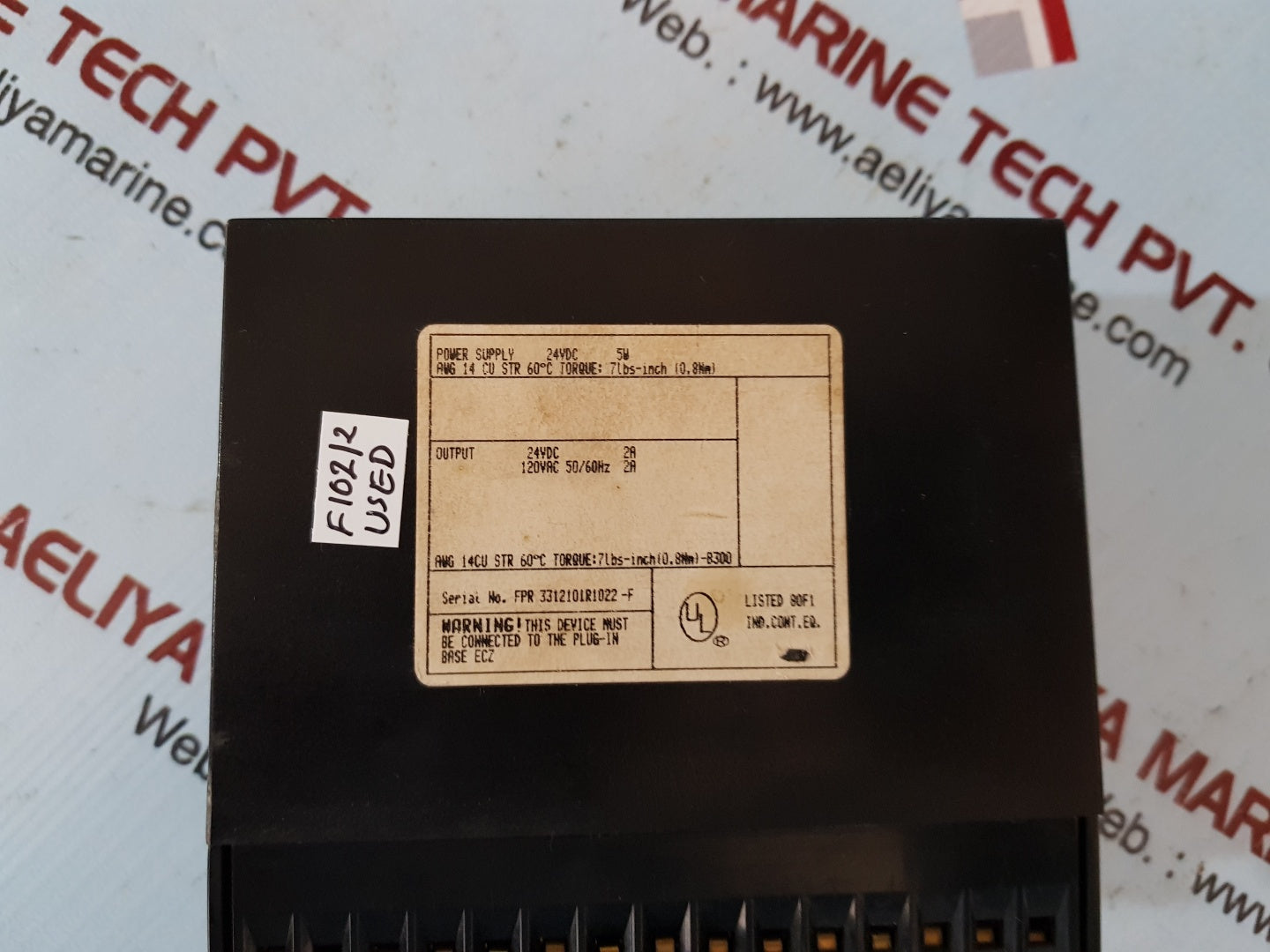 Abb procontic cs31 i/o remote unit 24vdc 2a