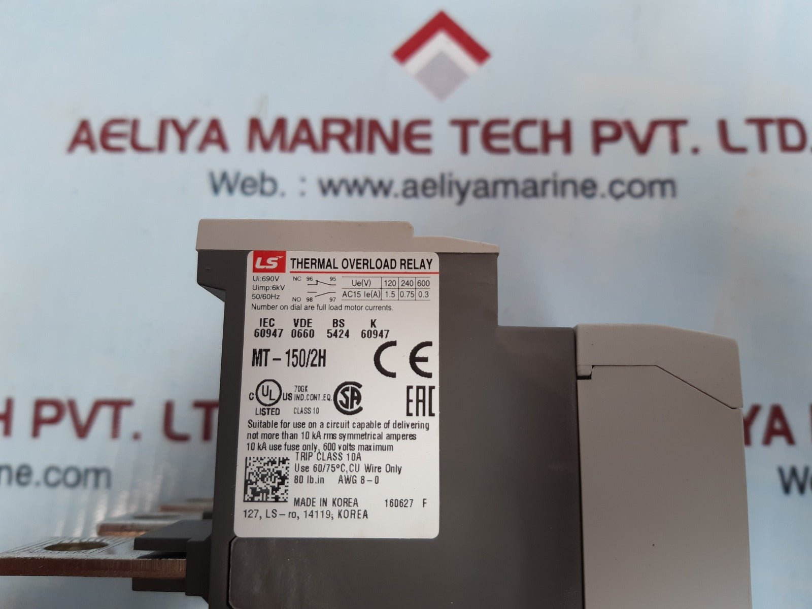 Ls mt-150 thermal overload relay