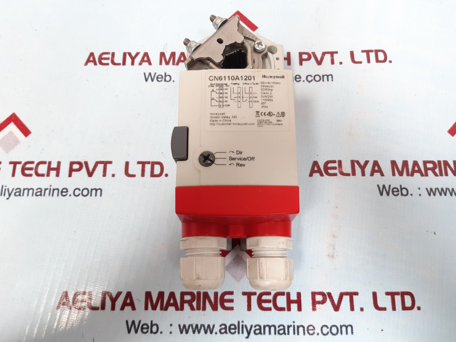 Honeywell cn6110a1201 damper valve actuator