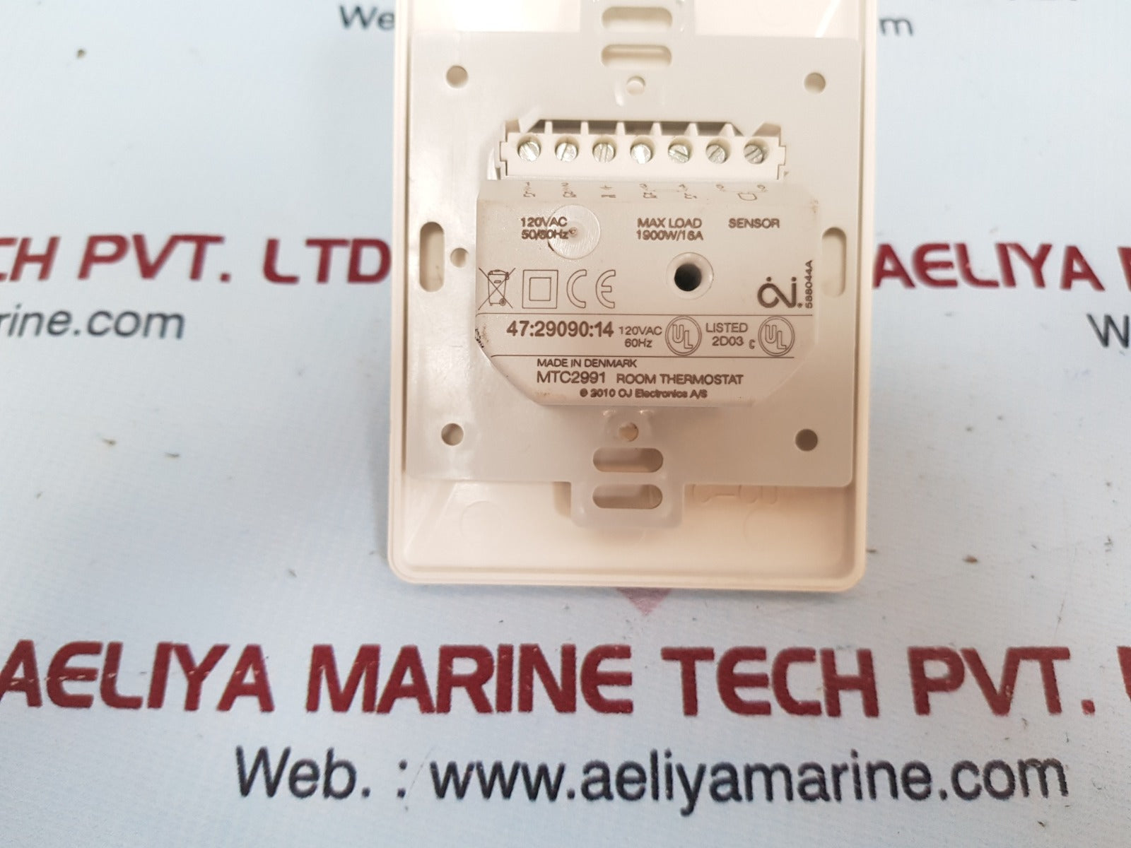 Oj microline mtc2991 room thermostat
