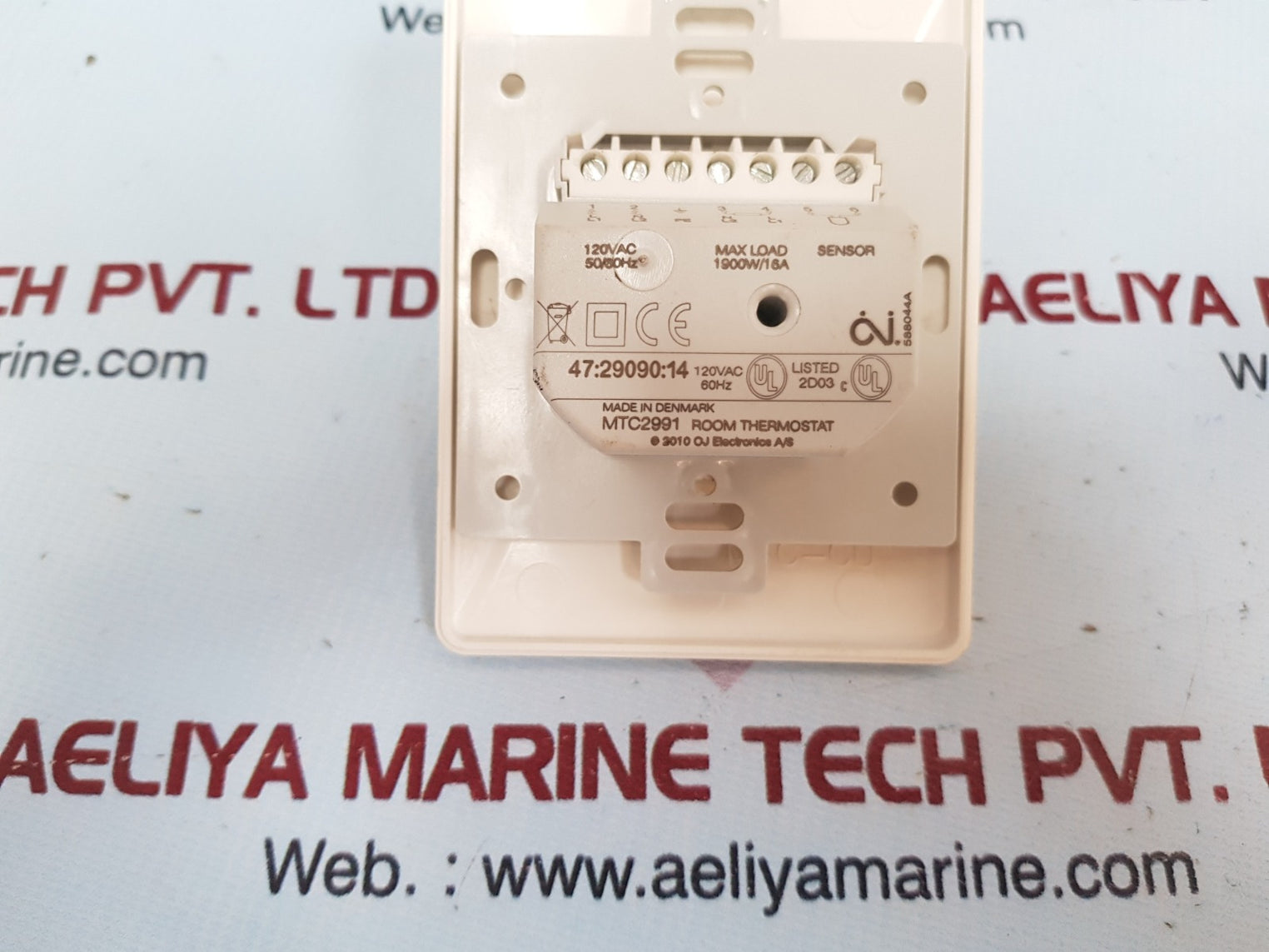 Oj microline mtc2991 room thermostat