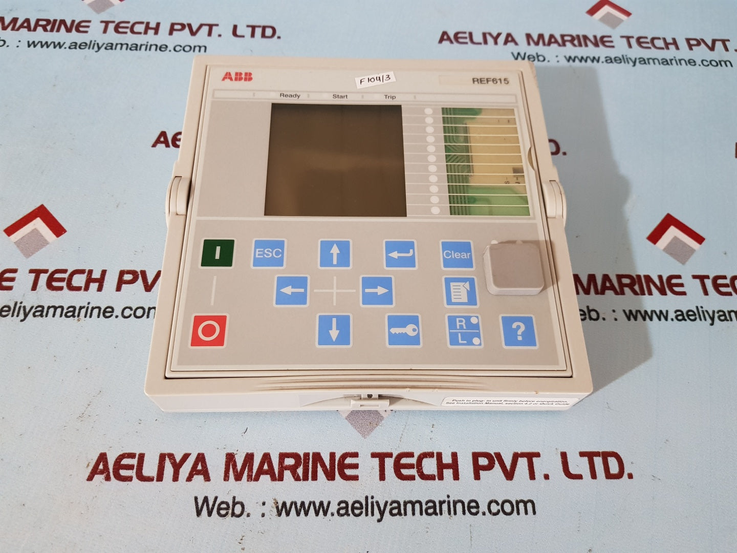 Abb ref615 feeder protection and control