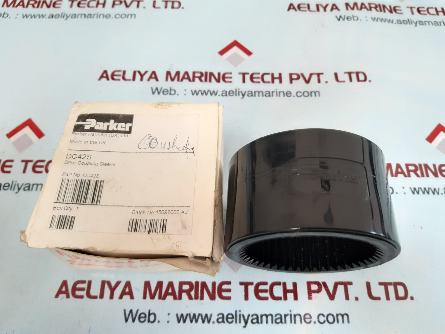 Parker dc-42-s-bn drive coupling sleeve dc42s