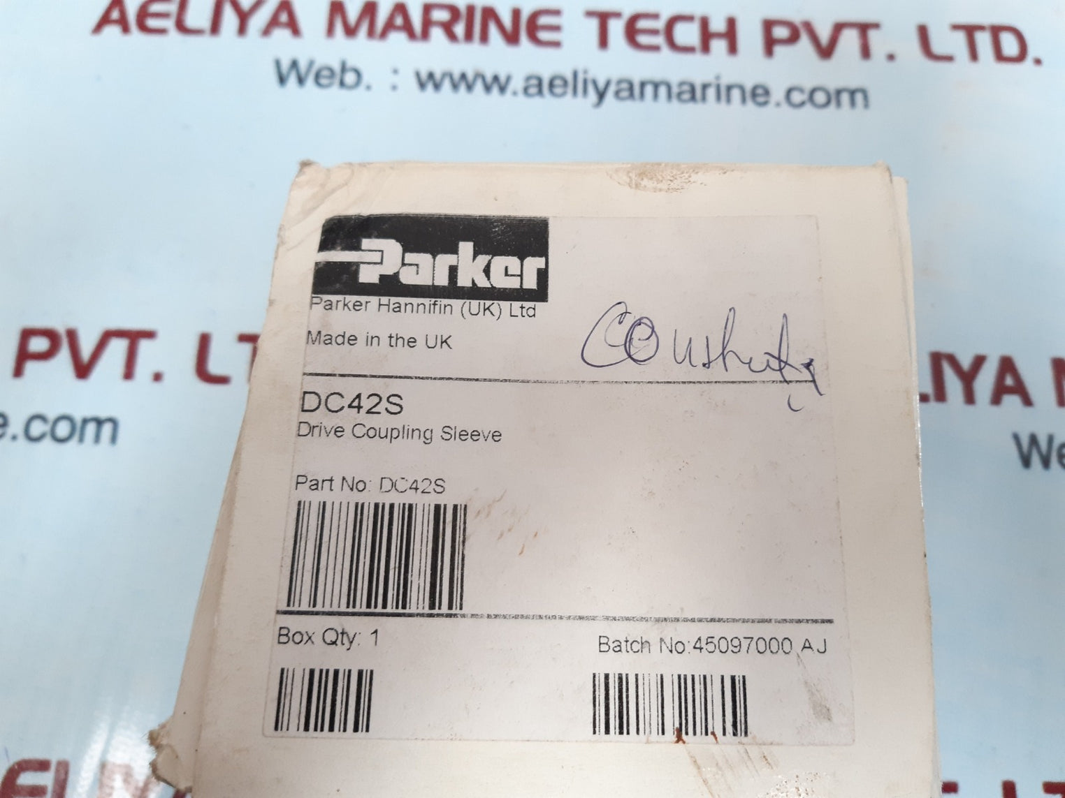 Parker dc-42-s-bn drive coupling sleeve dc42s
