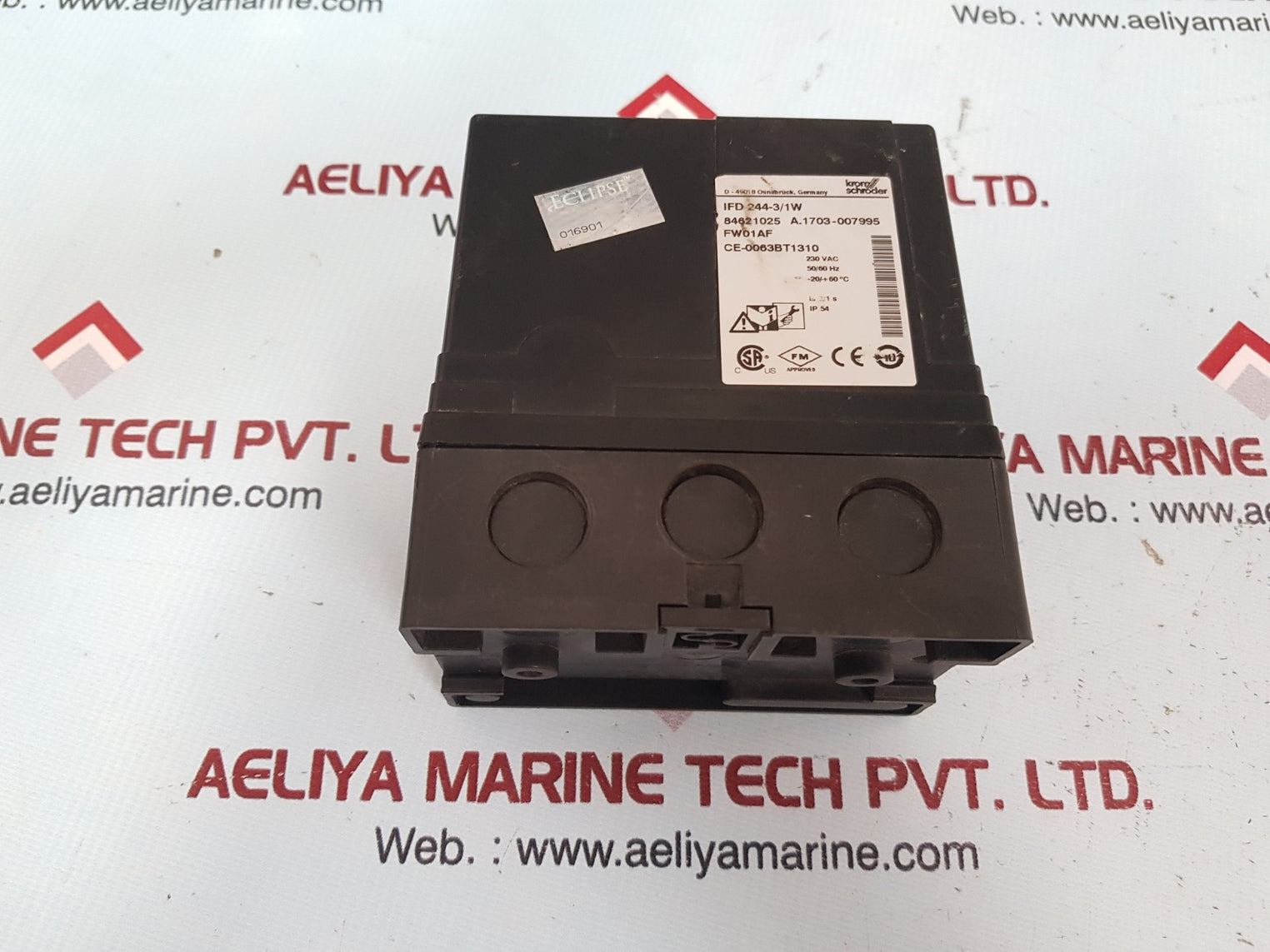 Kromschroder ifd 244-3/1w burner control unit 84621025