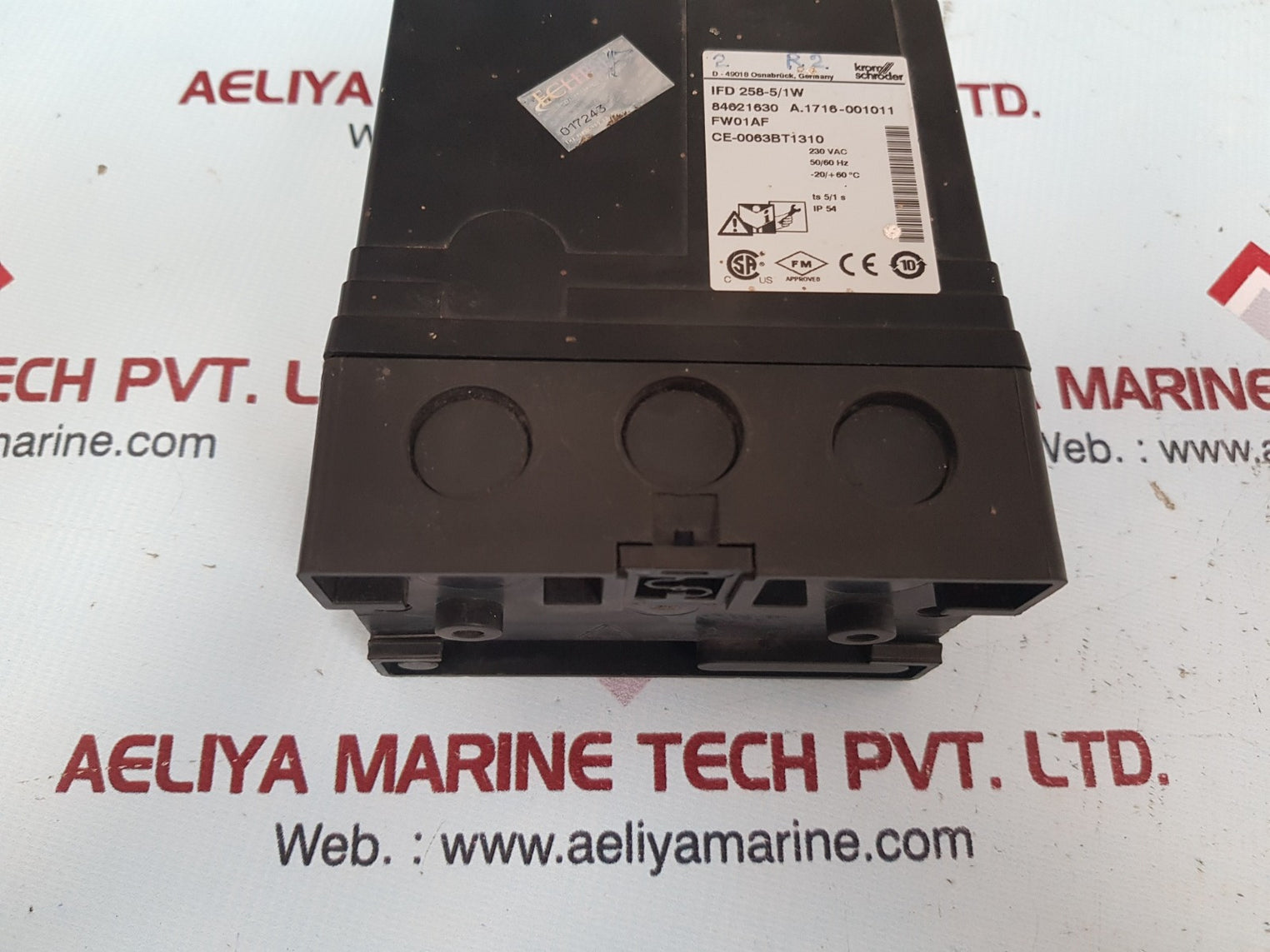 Kromschroder ifd 258-5/1w burner control unit 84621630