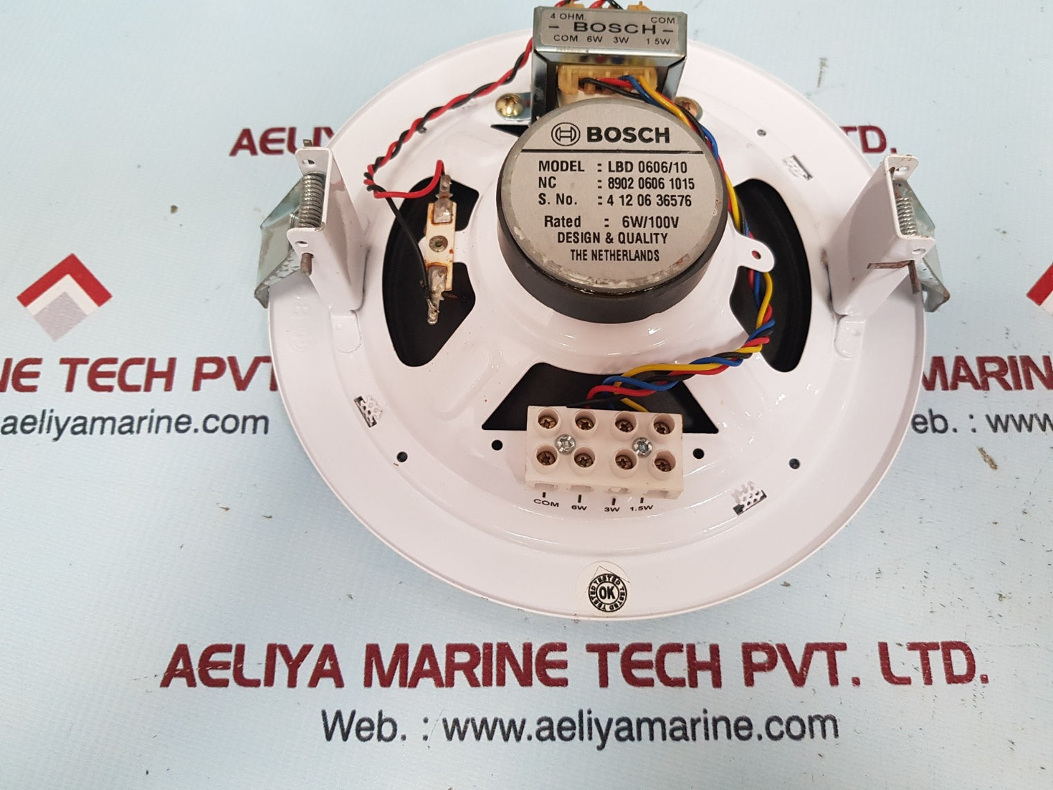 Bosch lbd 0606/10 ceiling loudspeaker 6w