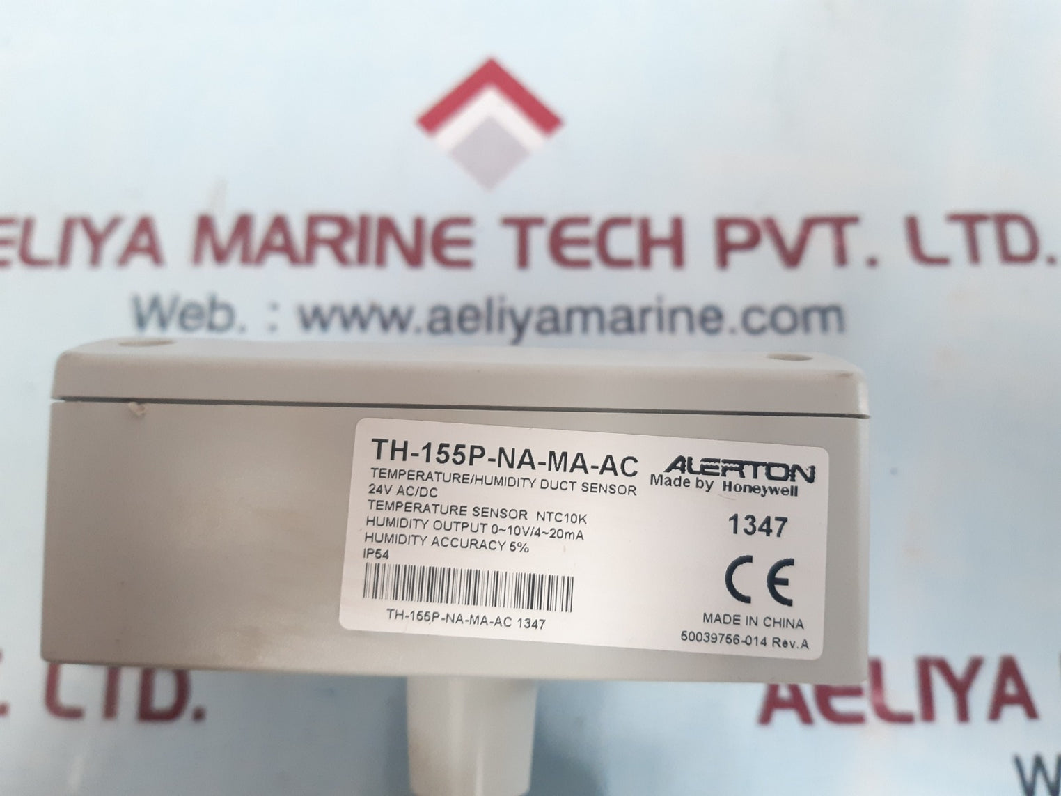 Honeywell th-155p-na-ma-ac temperature/humidity duct sensor