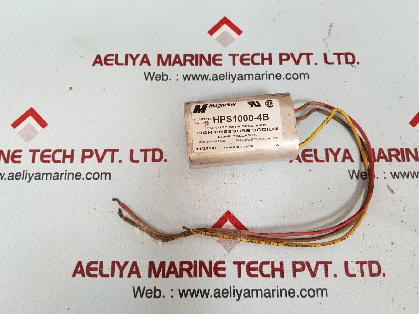 Magnetek hps1000-4b high pressure sodium lamp ballast