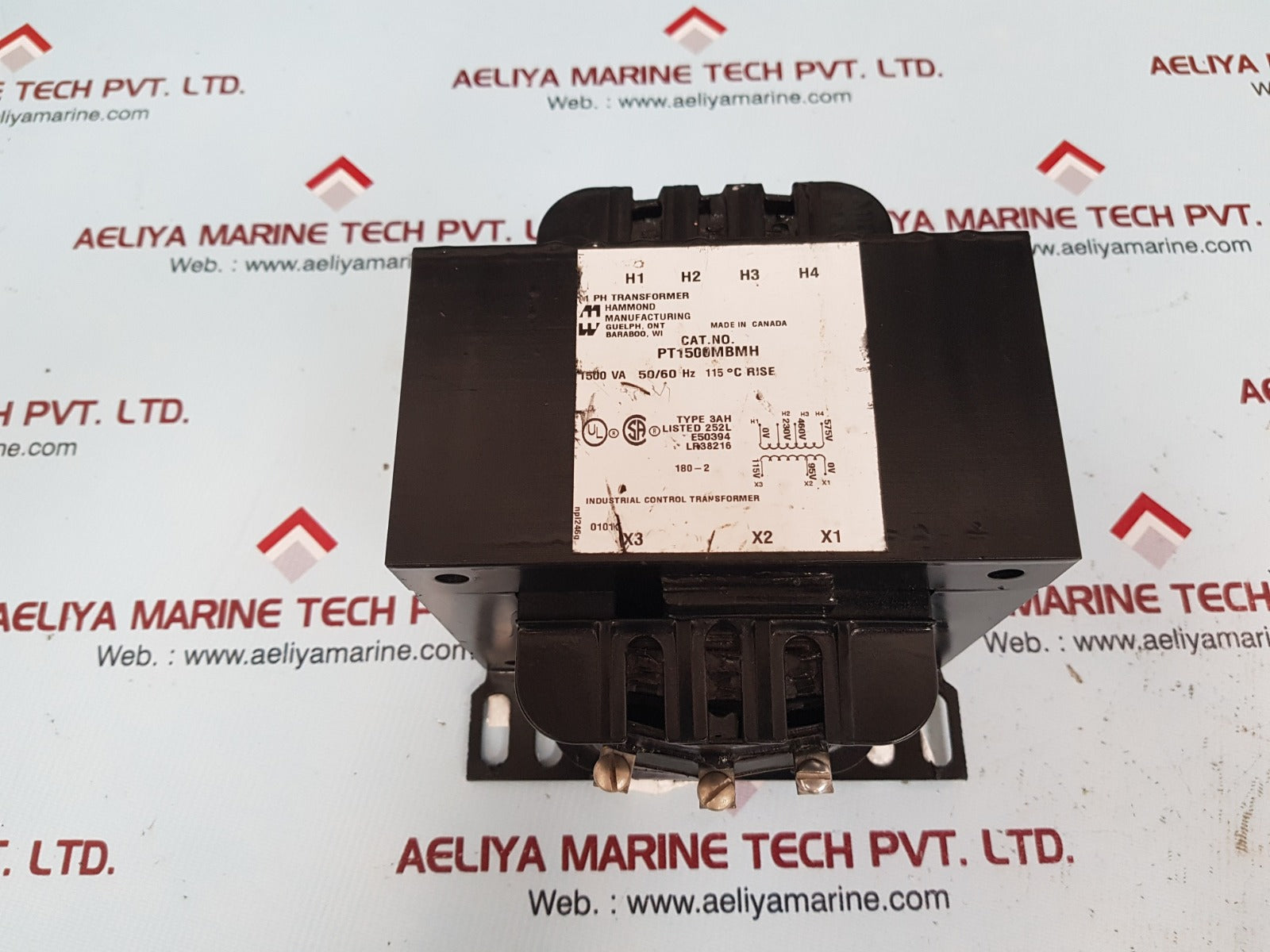 Hammond pt1500mbmh industrial control transformer