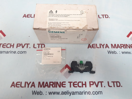 Set of 10x Siemens 3sb5420-0b Push Button Contact Block