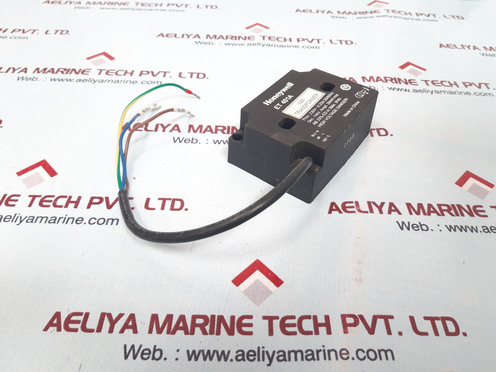 Honeywell et 401a ignition transformer 230v~0.25a 50/60hz