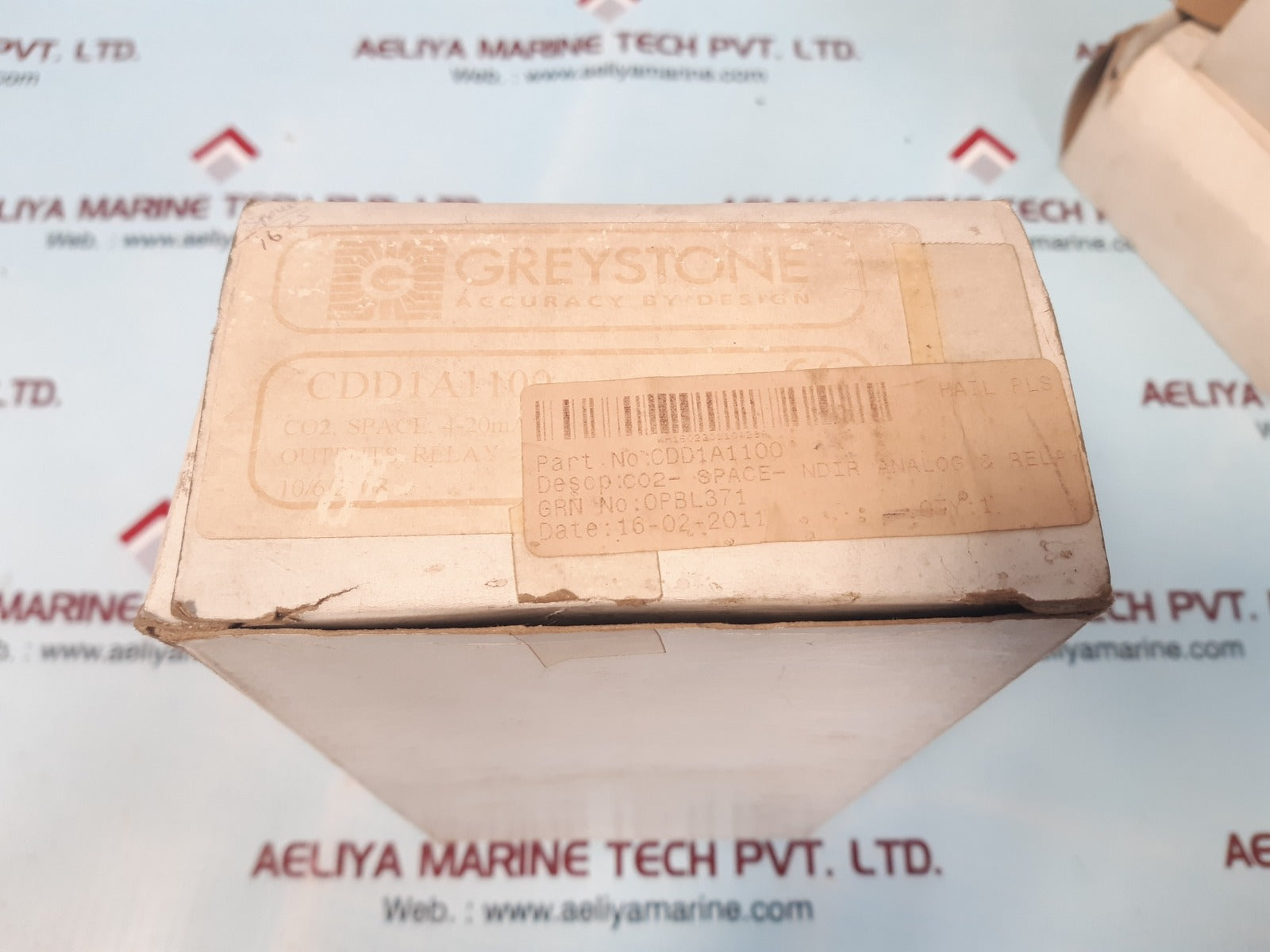 Greystone cdd1a1100 cdd carbon dioxide transmitter