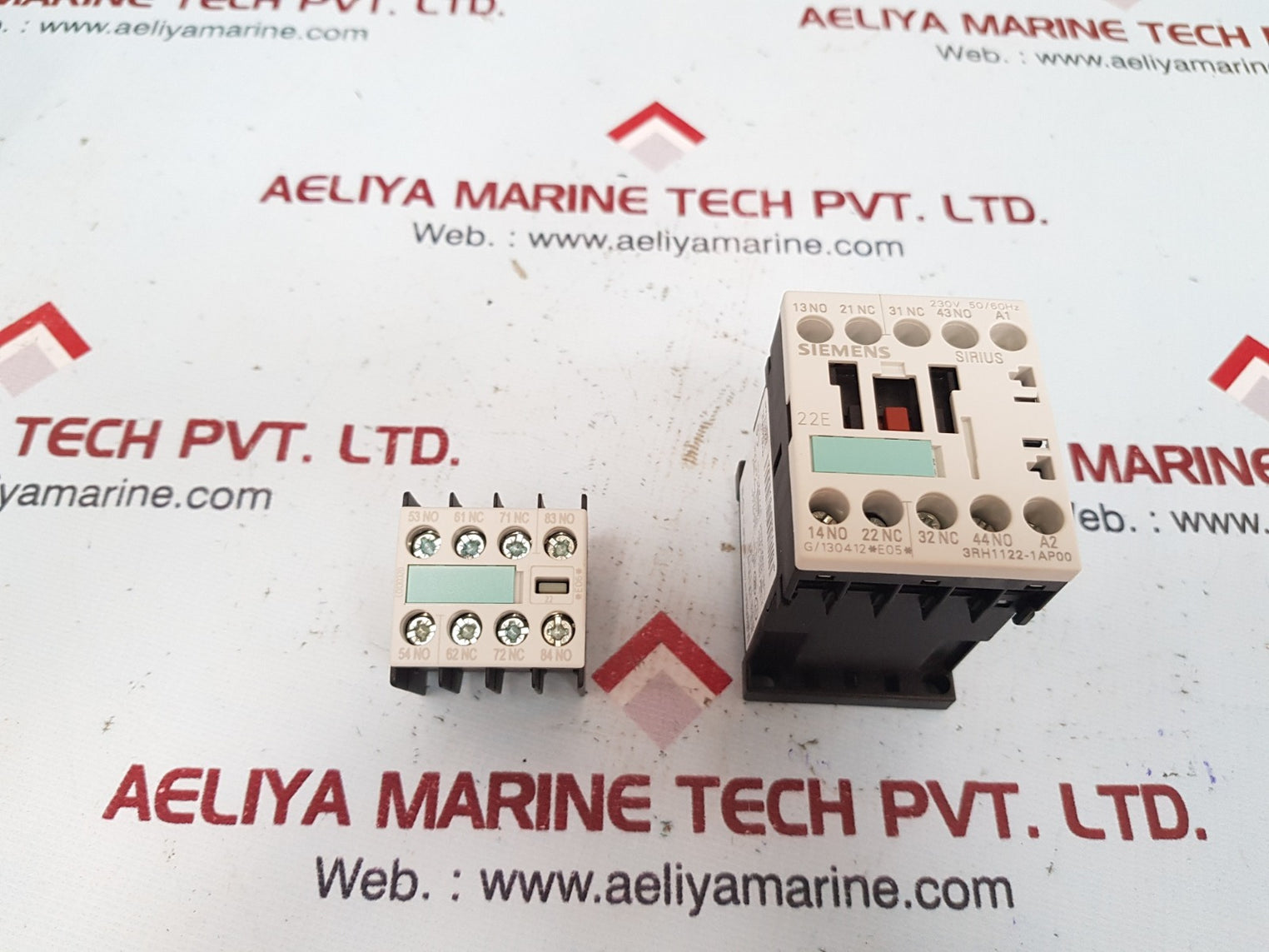 Siemens 3rh1911-1fa22/3zx1012-0rh11-1aa1 contactor