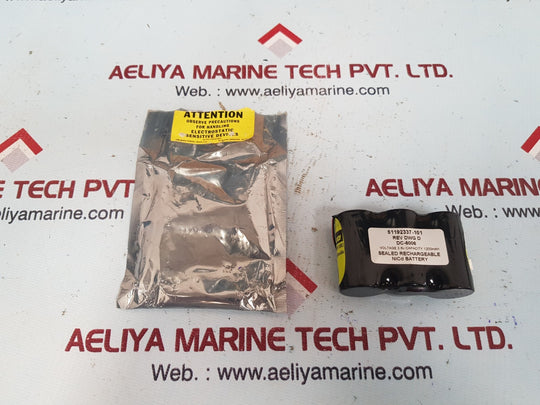 51192337-101 sealed rechargeable nicd battery