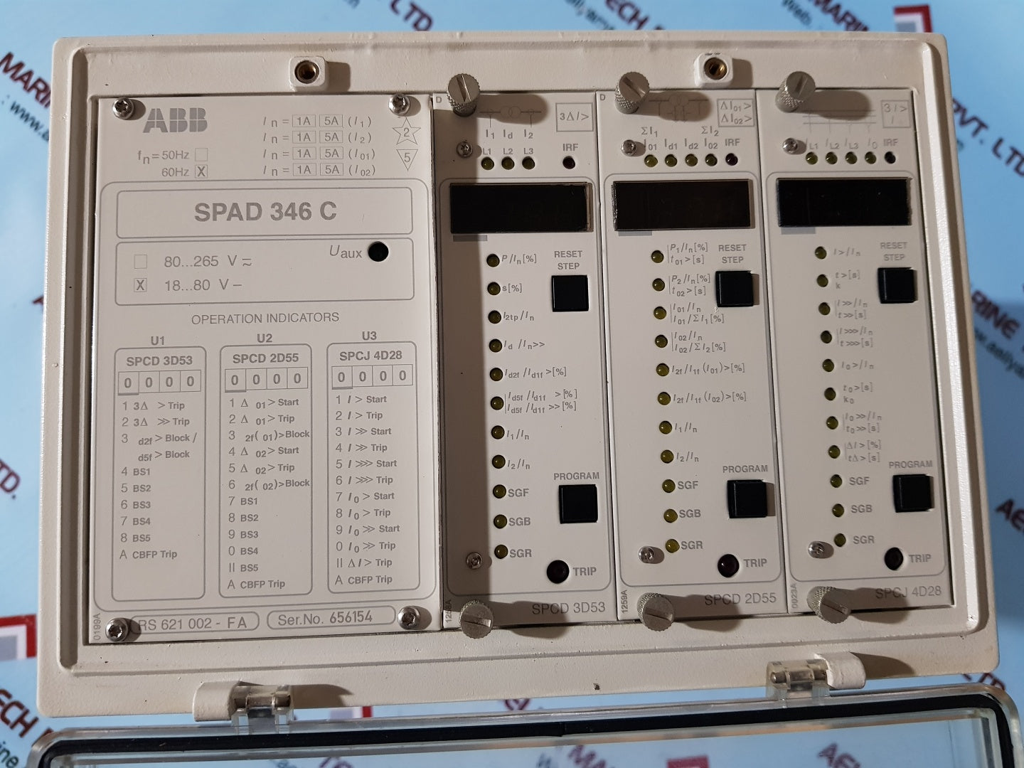 Abb spad 346 c stabilized differential relay spad 346 c-fa