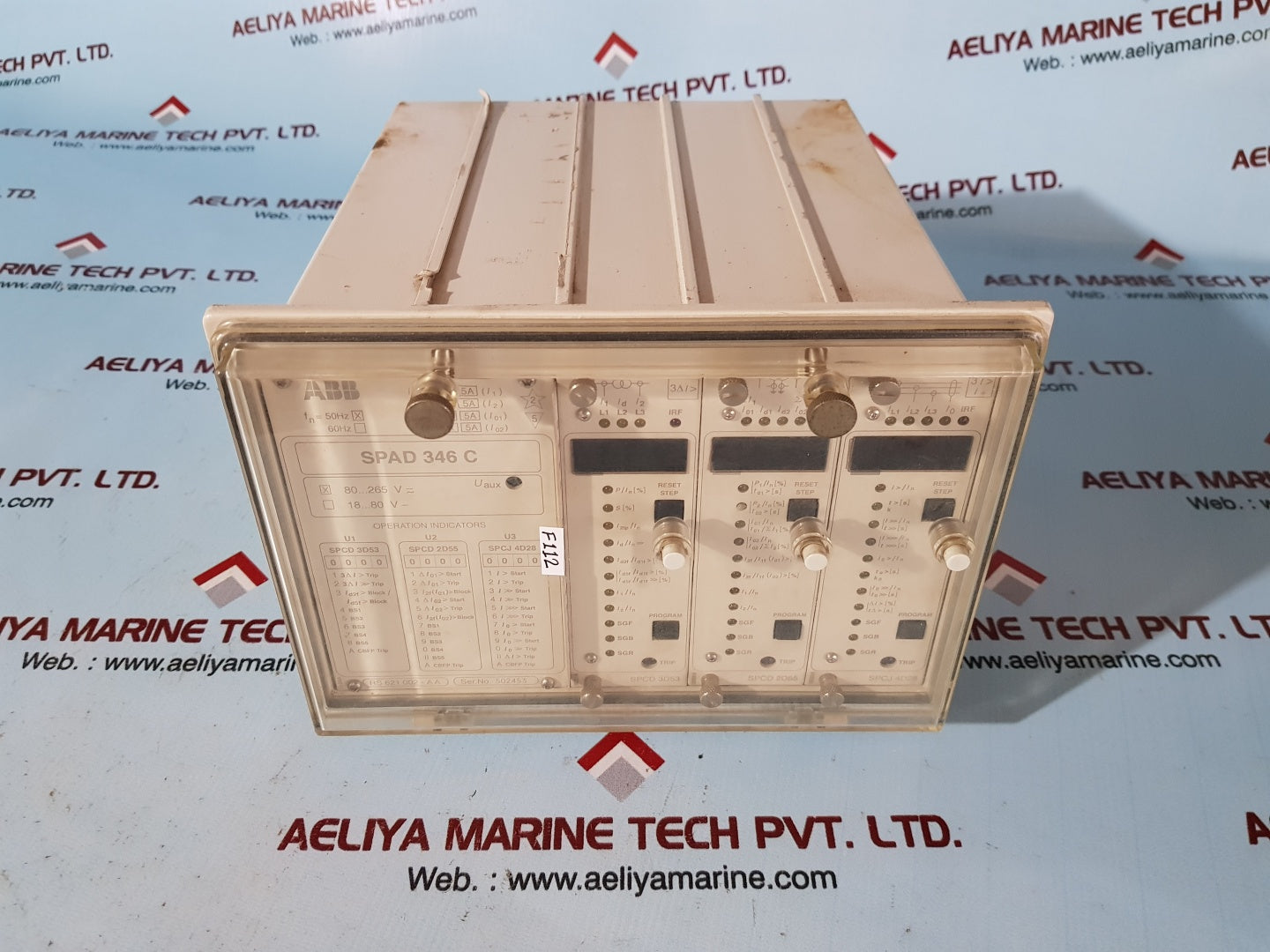 Abb spad 346 c3-aa differential relay