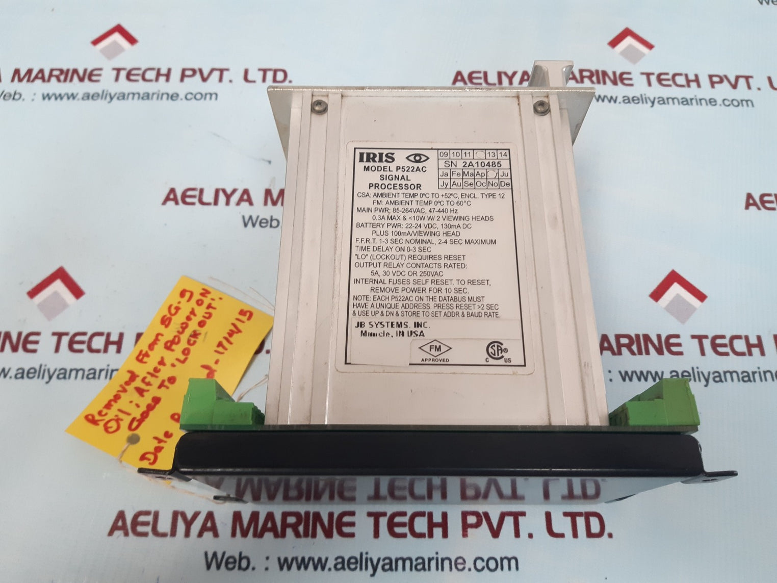 Iris p522ac signal processor