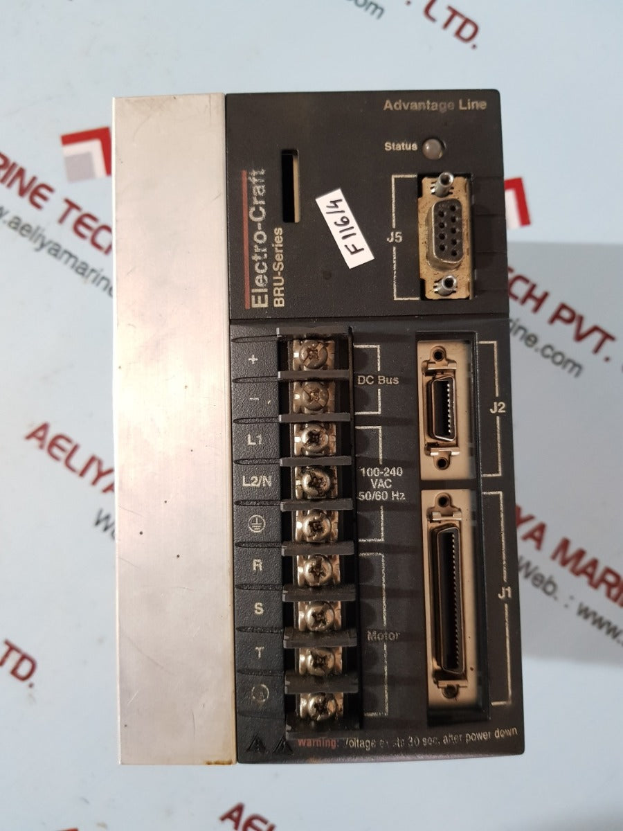 Electro-craft bru-series ddm-009 servo drive controller 9101-1592