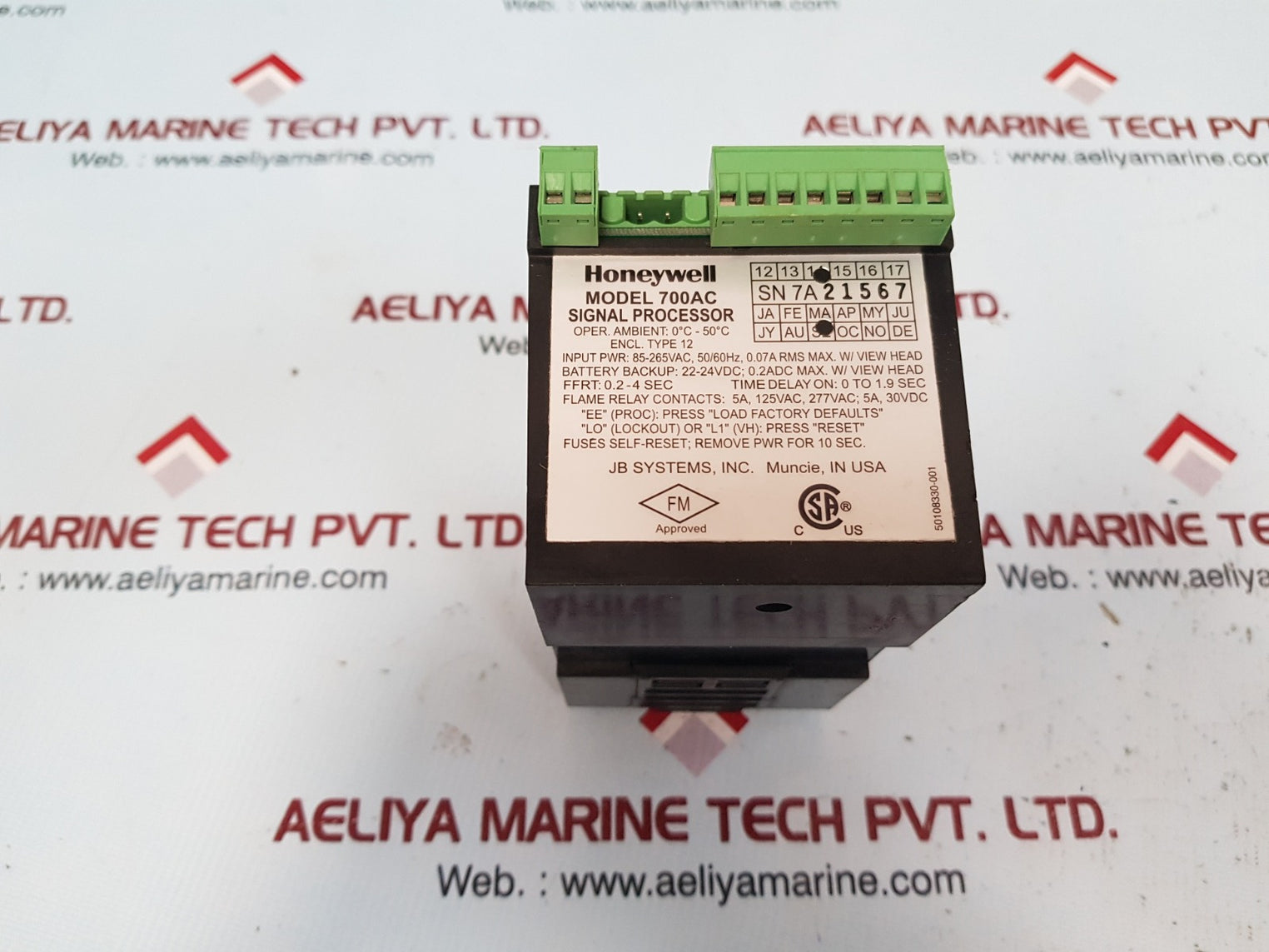 Honeywell 700ac signal processor flame monitor