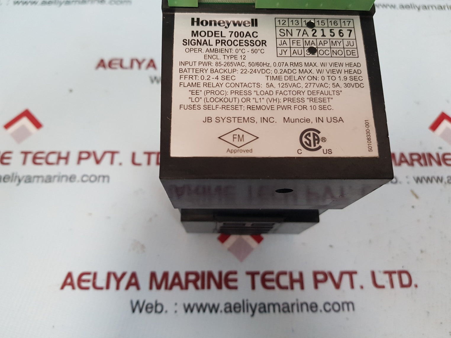 Honeywell 700ac signal processor flame monitor