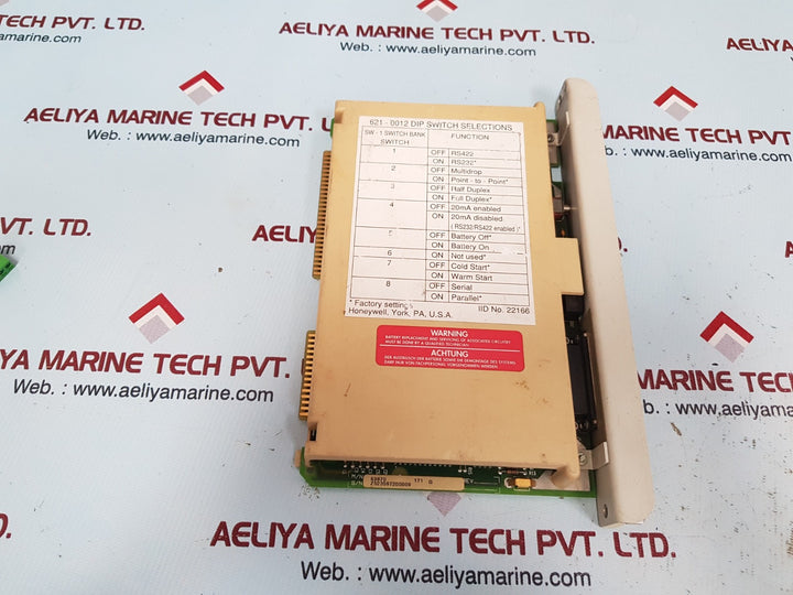 Honeywell 621-0012r ascii communication module