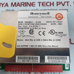 Honeywell 900h01-0102 controller digital out 8 relay