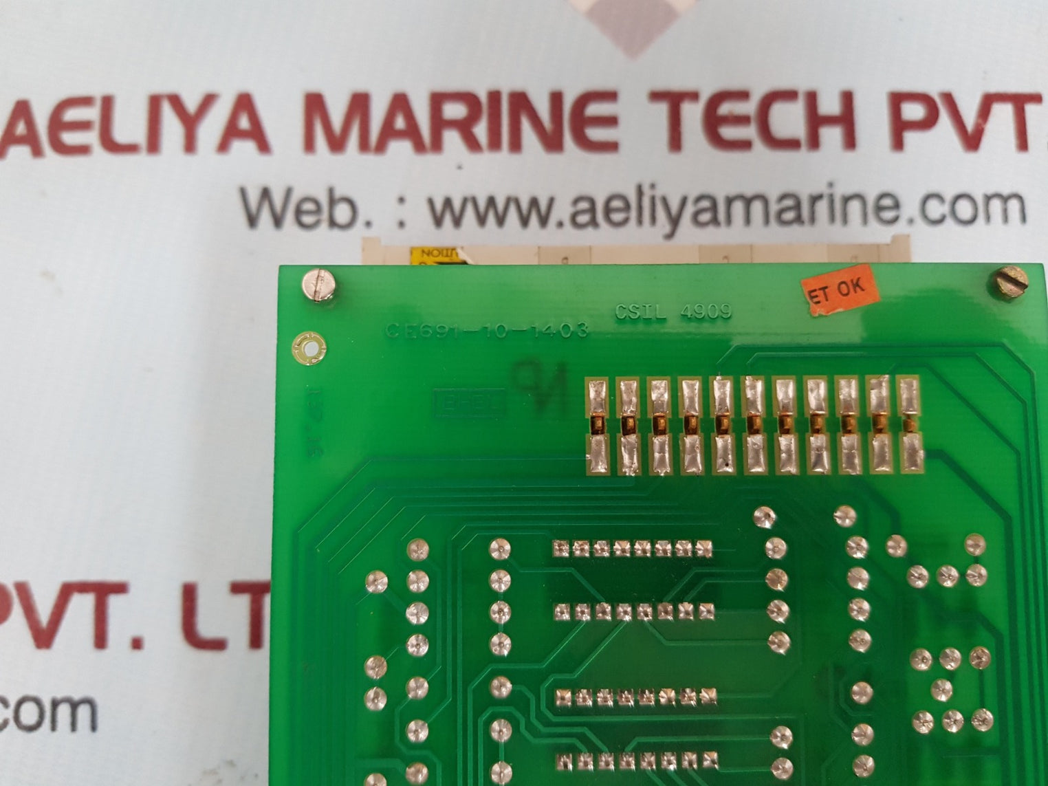 Bharat heavy electricals 7mj 1121-8aa pcb card ce 691-10-140