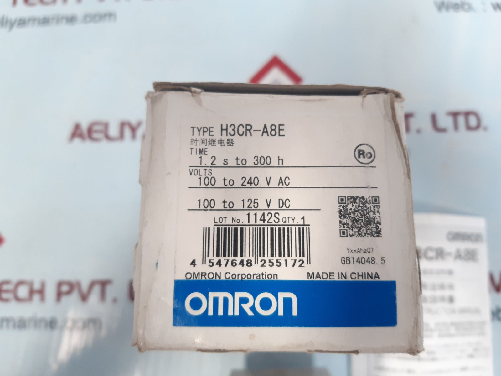 Omron h3cr-a8e timer 100-240vac /100-125vdc 50/60hz