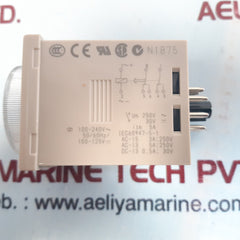 Omron h3cr-a8e timer 100-240vac /100-125vdc 50/60hz