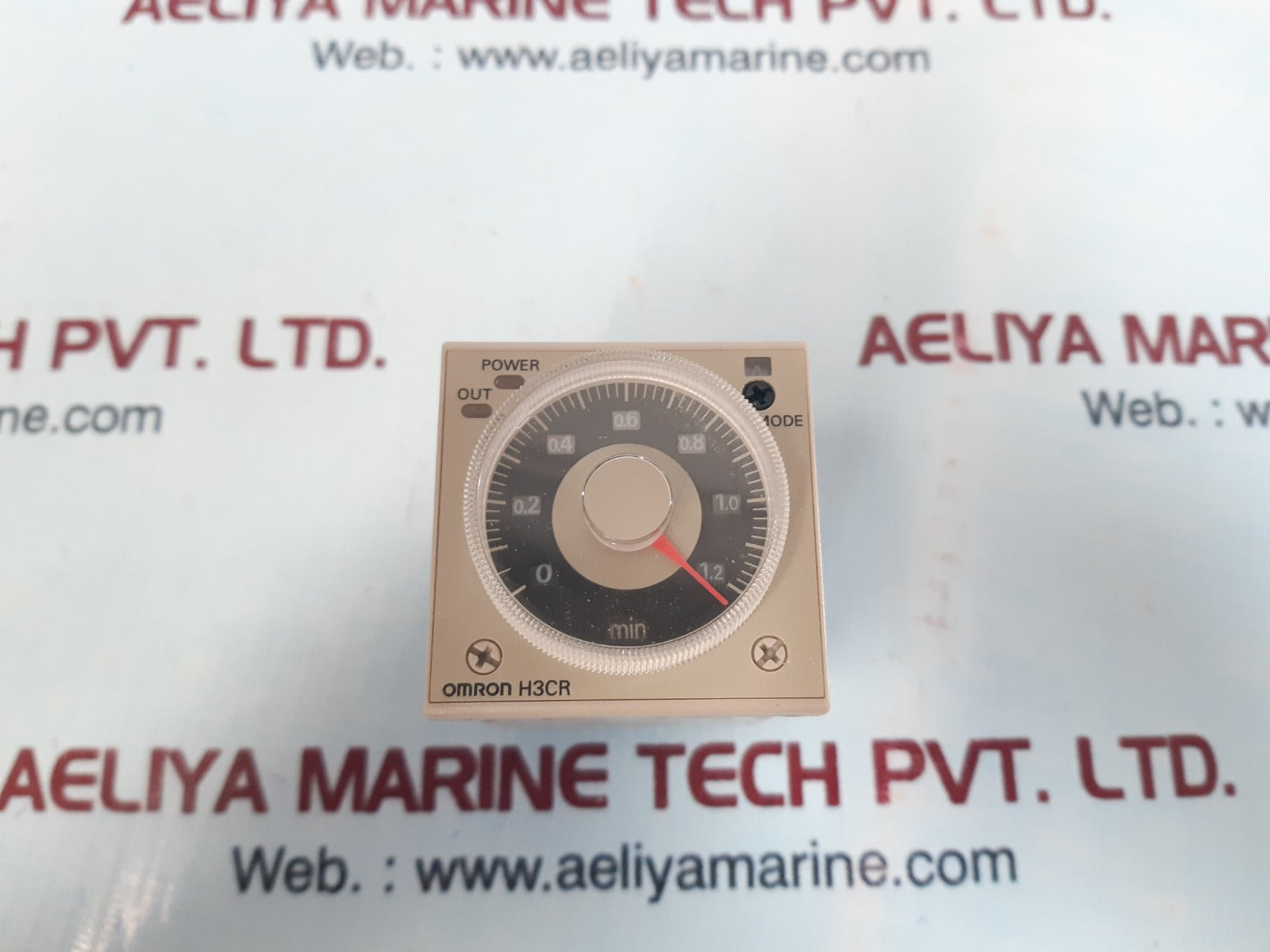 Omron h3cr-a8e timer 24-48vac