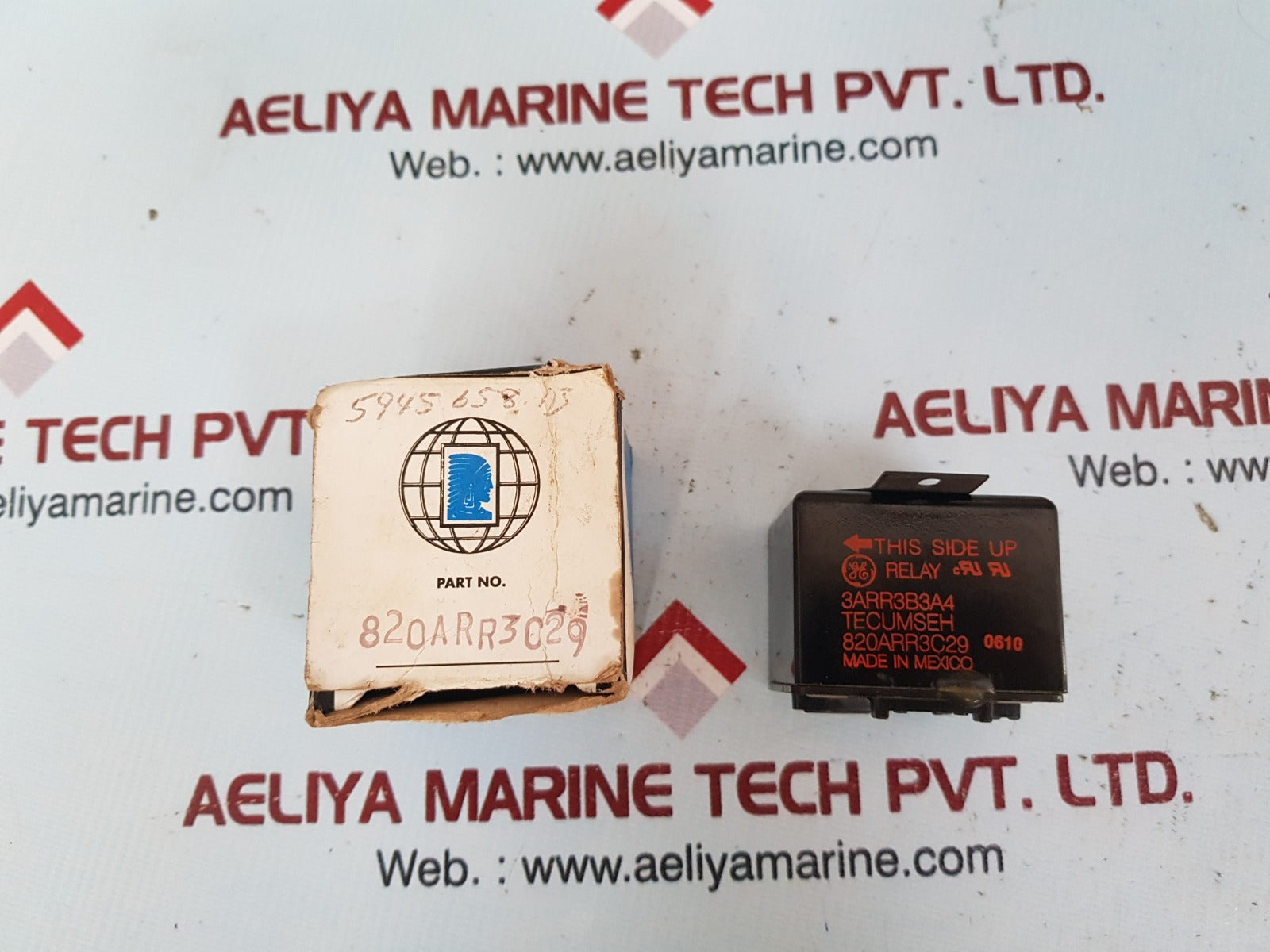 Tecumseh ge 820arr3c29 relay 3arr3ba4