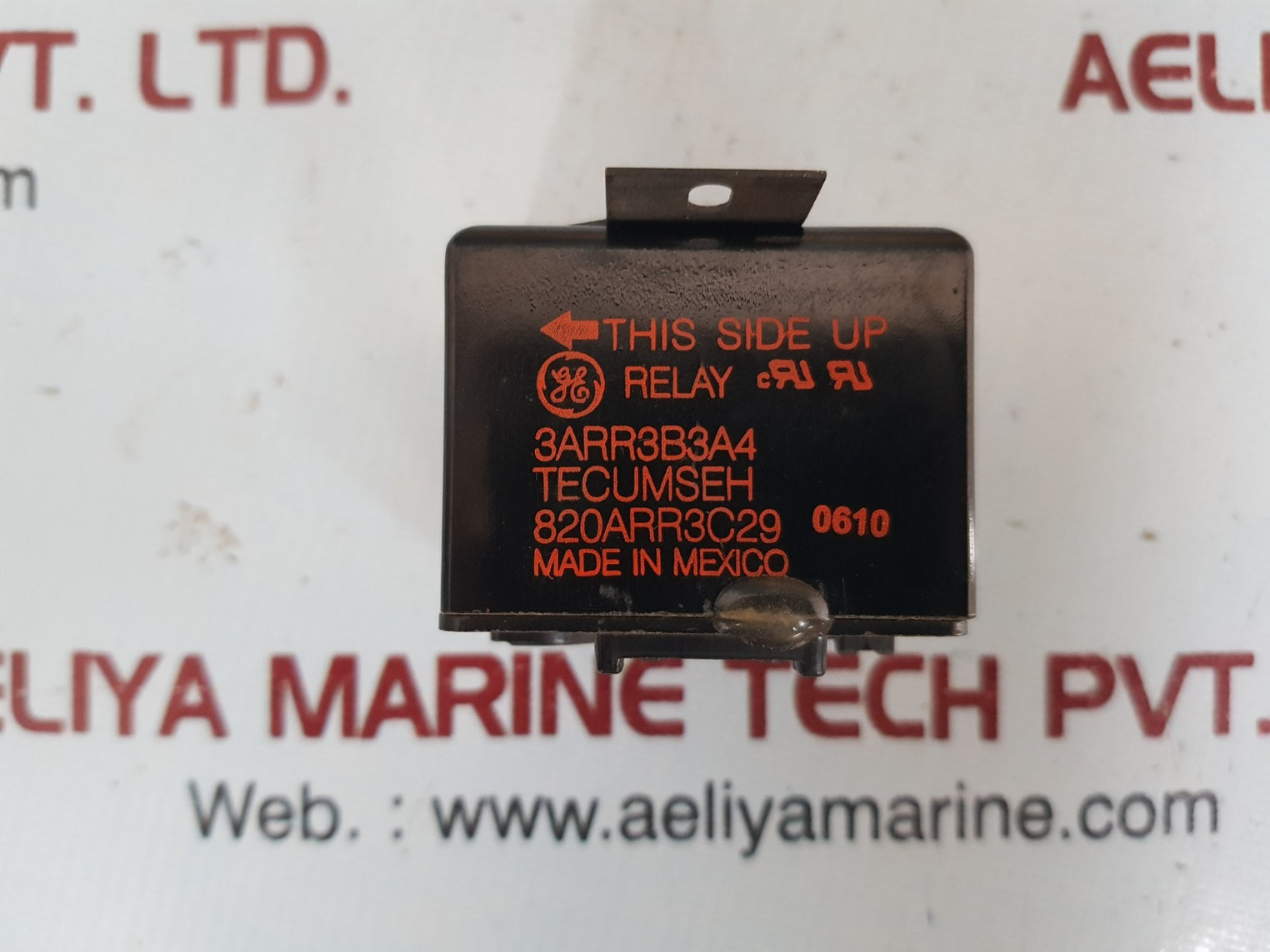 Tecumseh ge 820arr3c29 relay 3arr3ba4