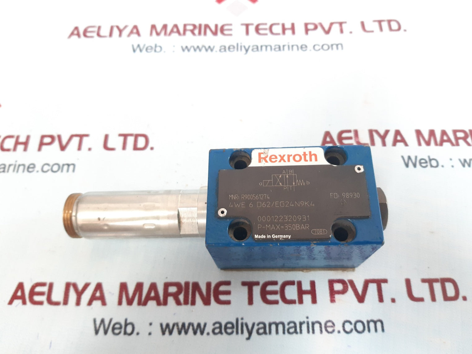 Rexroth 4we 6 d62/eg24n9k4 solenoid valve r900561274