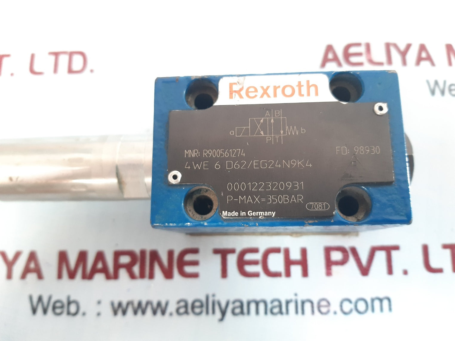 Rexroth 4we 6 d62/eg24n9k4 solenoid valve r900561274