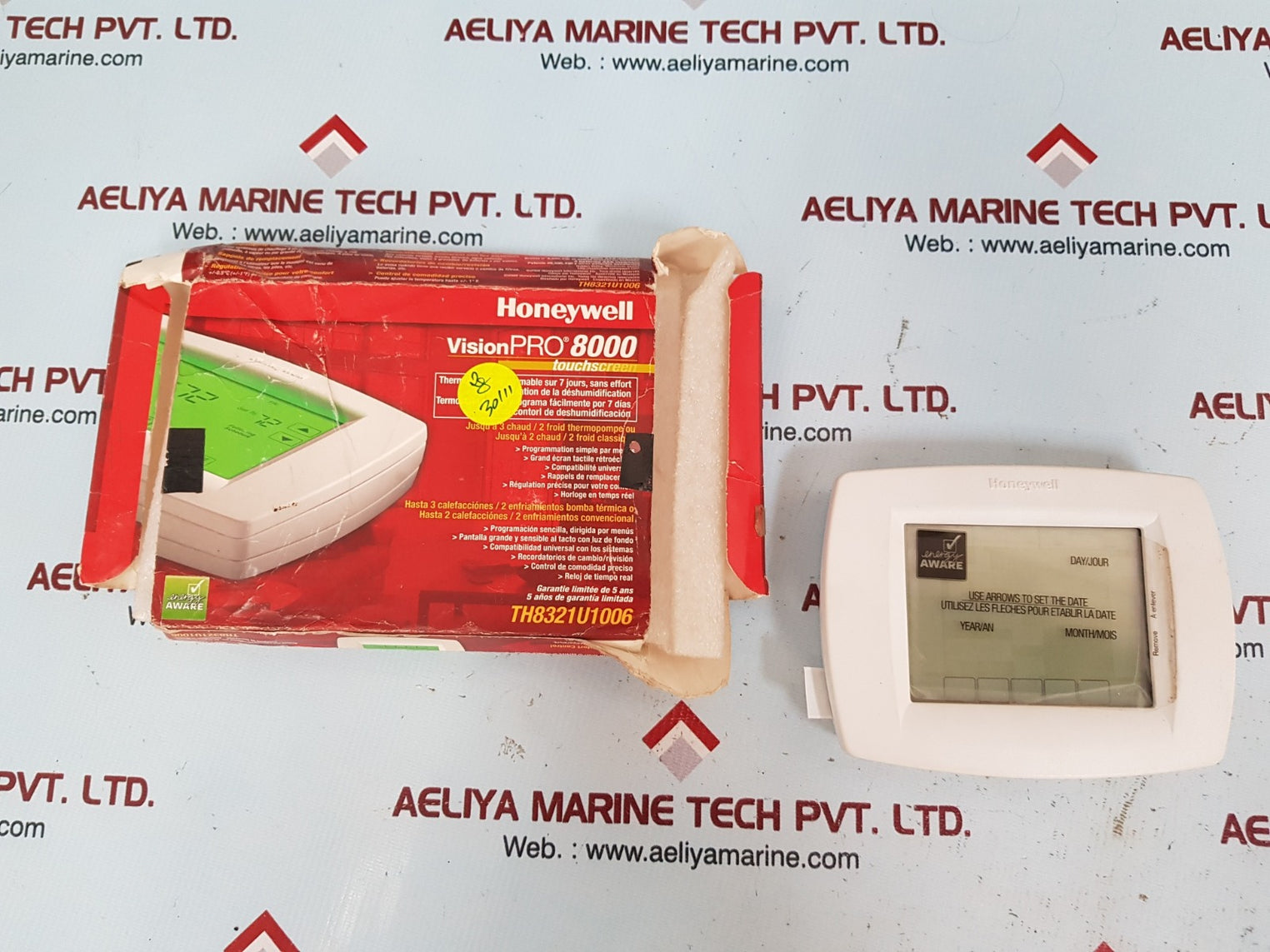 Honeywell vision pro 8000 touch screen thermostat th8321u1006