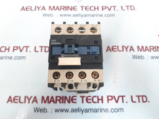 Telemecanique lc1 d25004 contactor 110v 50/60hz