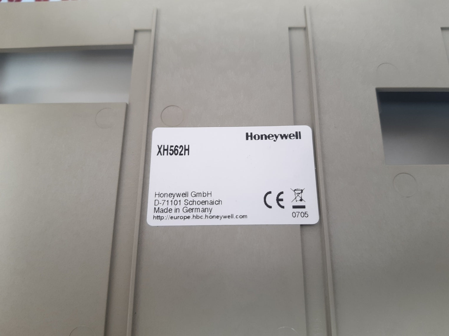 Honeywell xh562h blank cover