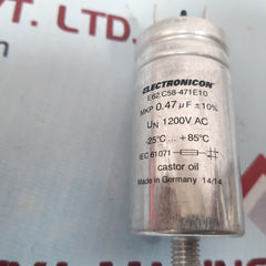 Electronicon e62.c58-471e10 capacitor 1200v ac