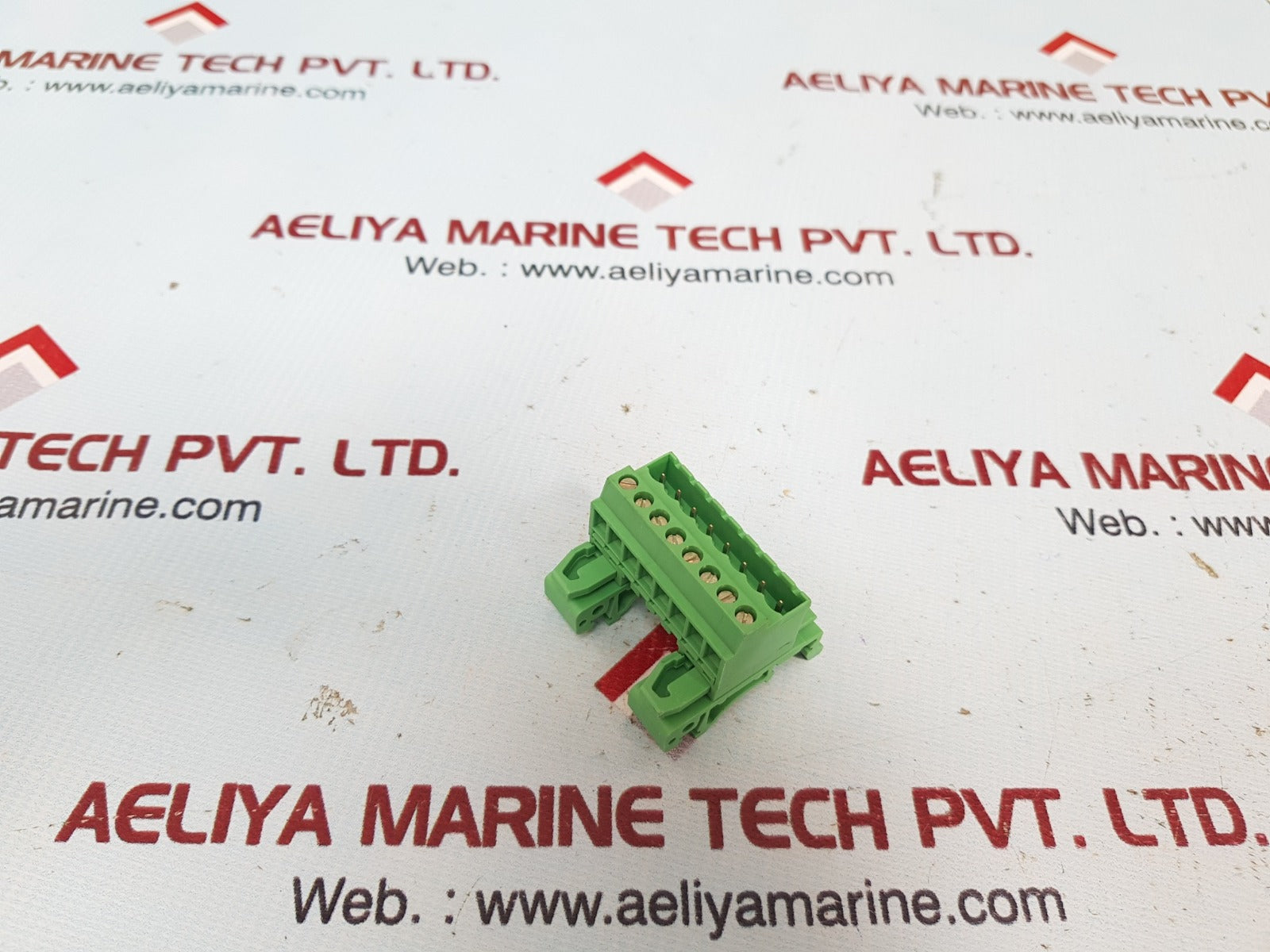 Set of 14x Phoenix contact umstbvk 2.5/8-g-5,08 terminal block