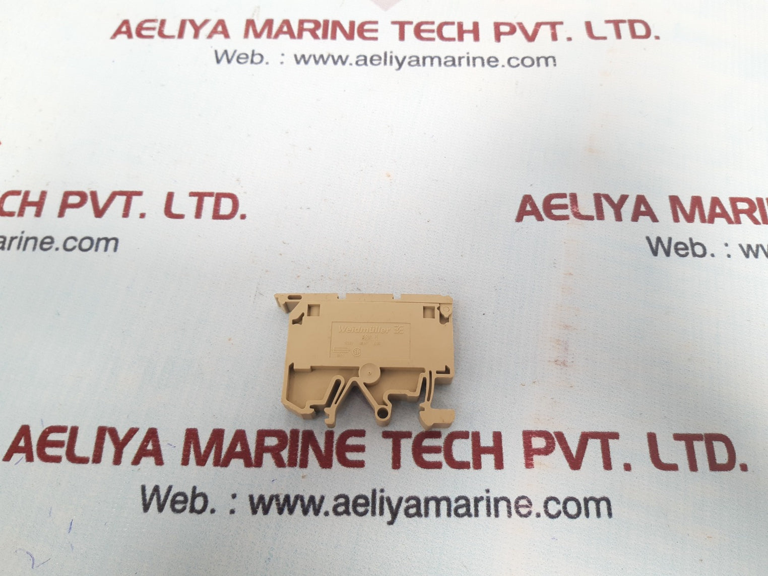 Set of 25x Weidmuller ask 1 terminal blocks 