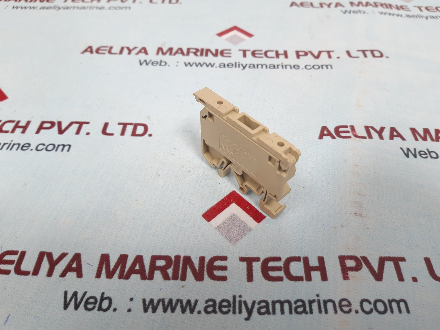 Set of 25x Weidmuller ask 1 terminal blocks 