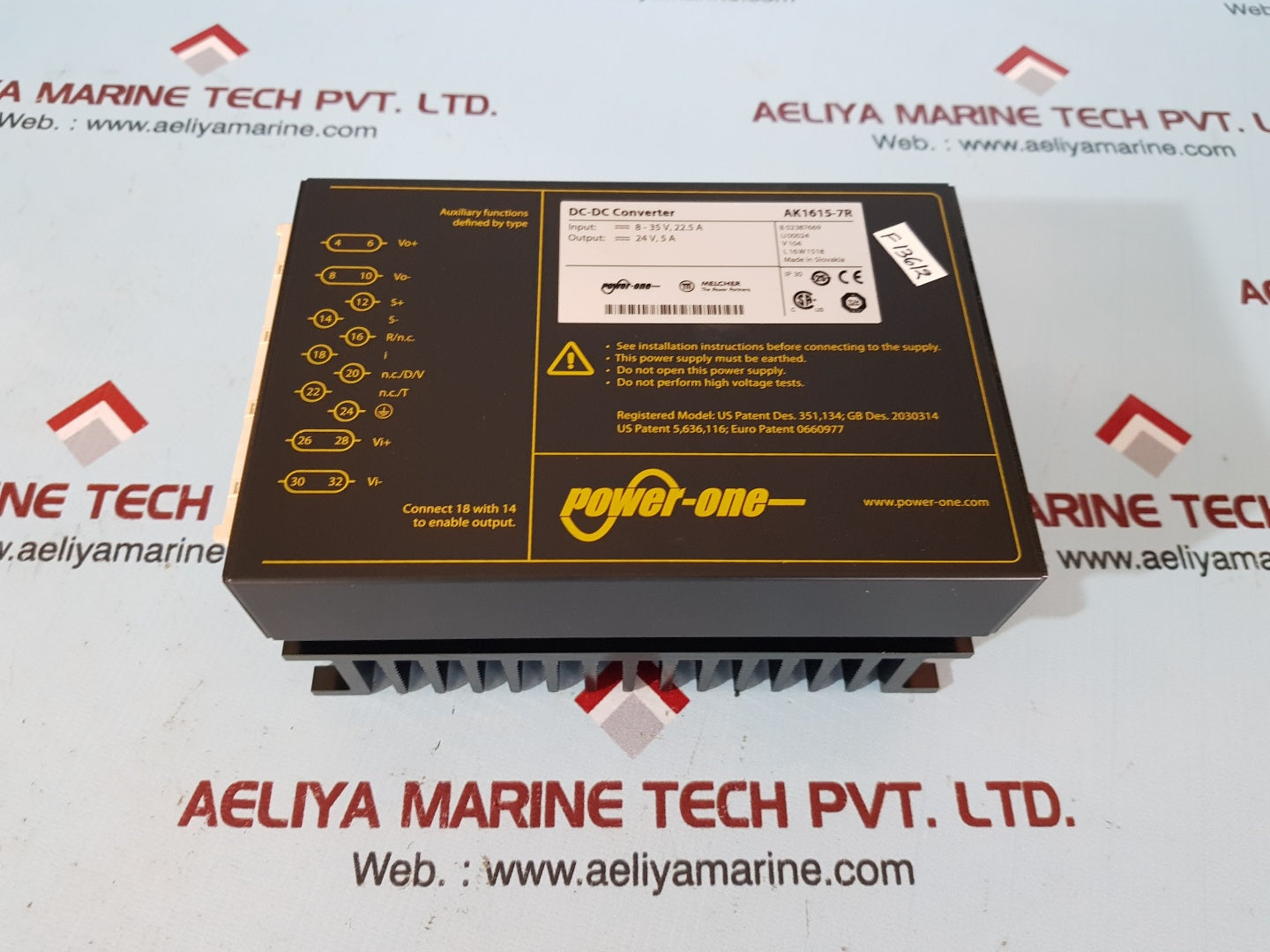 Power-one ak1615-7r dc-dc converter