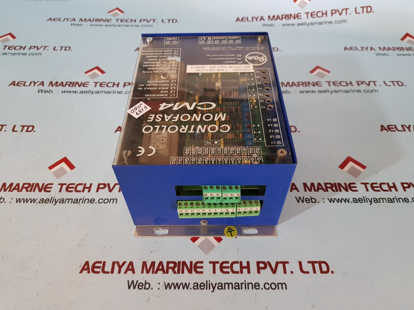 Pae controllo monofase cm4