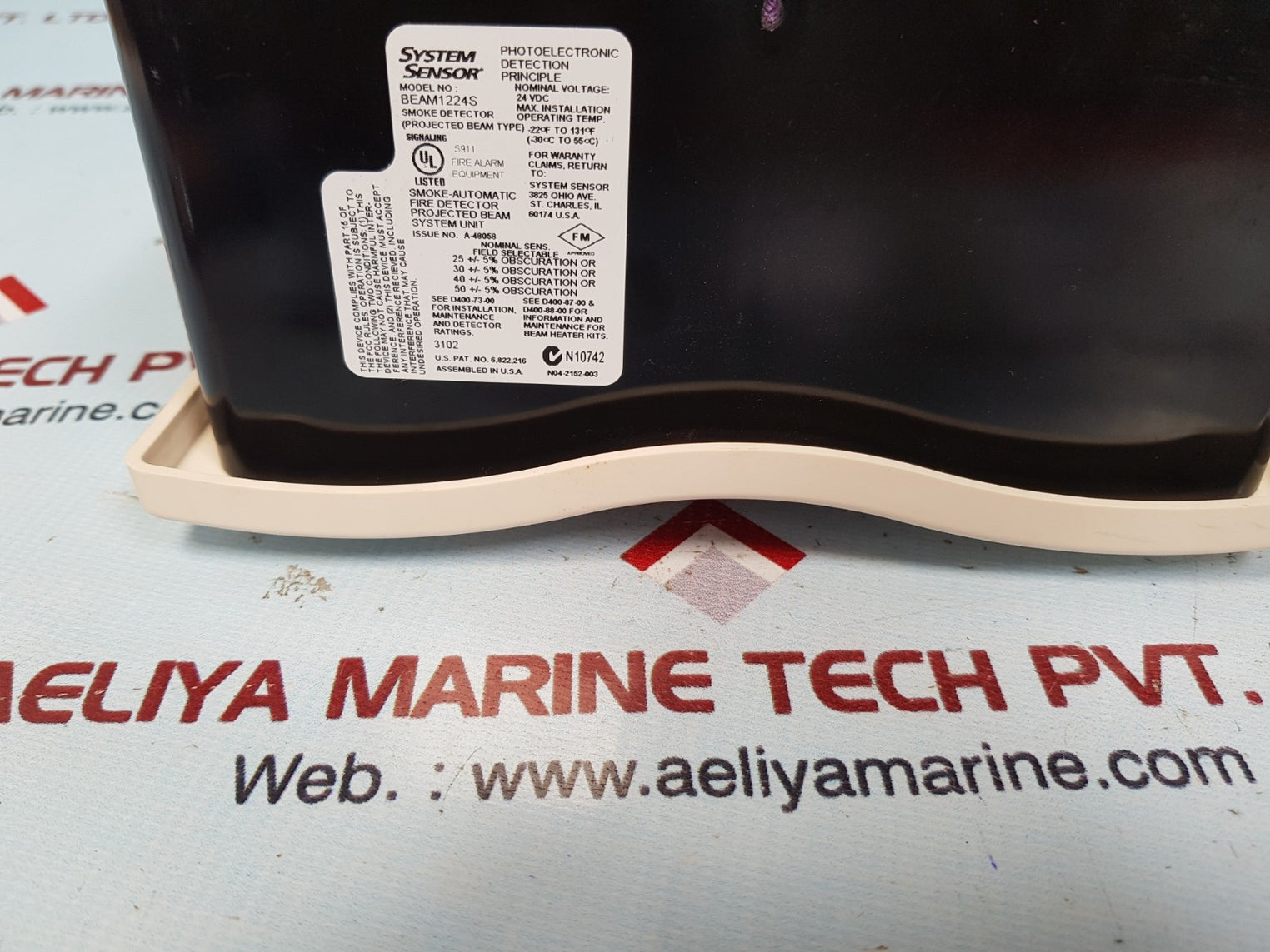 System sensor beam1224s smoke detector